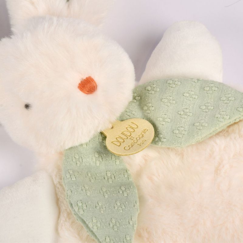 Doudou Lapin Bonbon sauge (25 cm) Doudou et Compagnie Ambiance 4