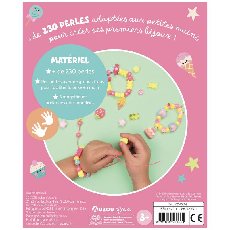Coffret Mes Premiers bijoux Gourmandises Auzou Editions Produit 4