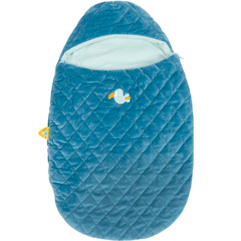 Nid d'ange passe sangle Tim & Tiloo bleu (75 cm) Nattou