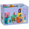 Lot de 5 cubes TopaniHouse  par Djeco