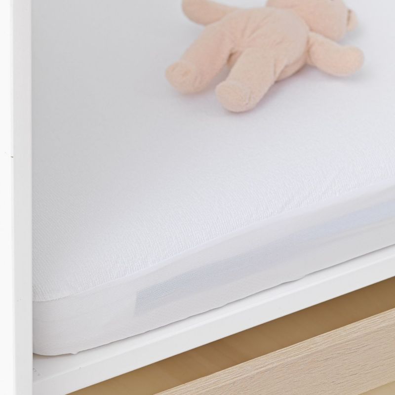 Alèse imperméable bouclette en coton bio (60 x 120 cm) Kadolis Ambiance 4