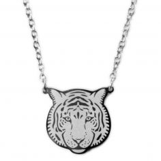 Collier Tigre Argent - Mava