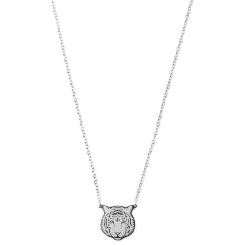 Collier Tigre Argent Mava Produit 3
