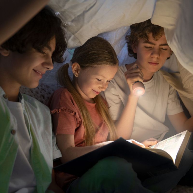 Lampe torche Glowy Pink MOB Ambiance 2