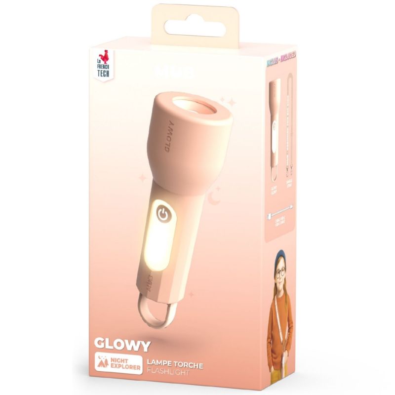 Lampe torche Glowy Pink MOB Packaging 8