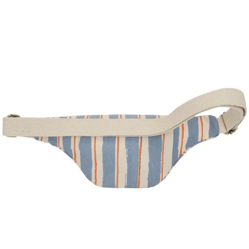 Sac banane Olivia Rayures Larges Bleu Hindbag Produit 3