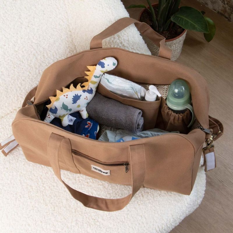 Sac à langer Basile Cannelle Hindbag Ambiance 2