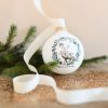 Boule de Noël Mouton x Petit Berge  par Baubels