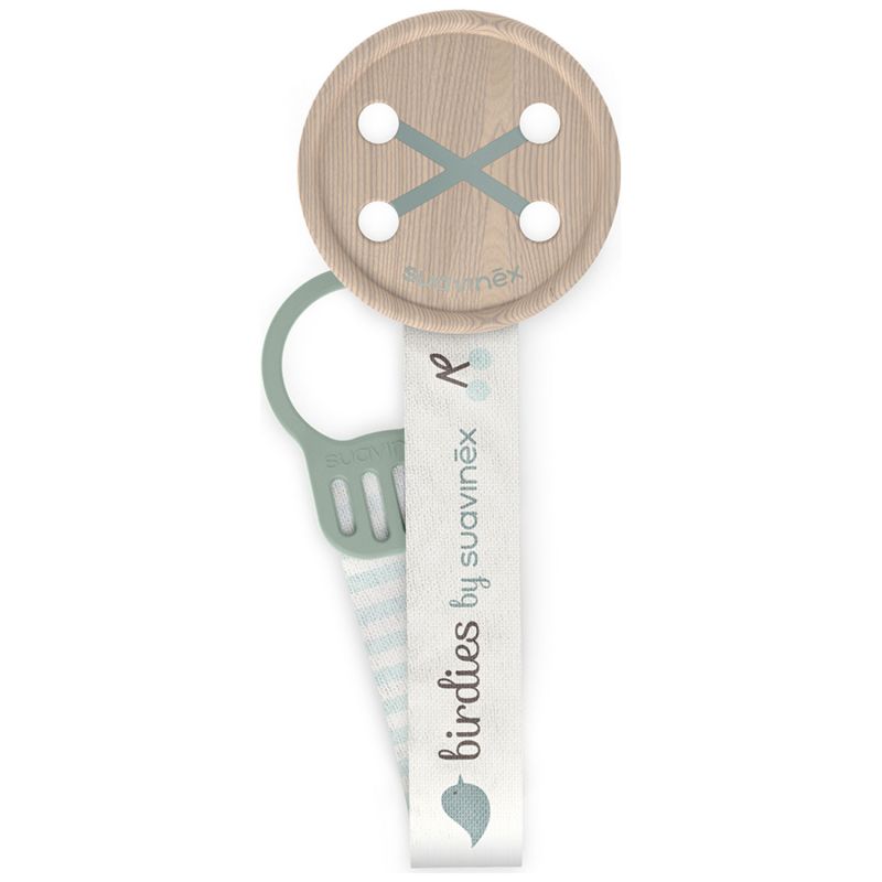 Attache sucette ruban Birdies Vert Suavinex Produit 1