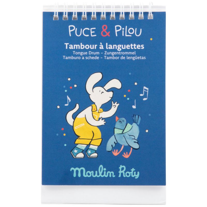 Grand Tambour à languettes Puce & Pilou Moulin Roty Produit 6