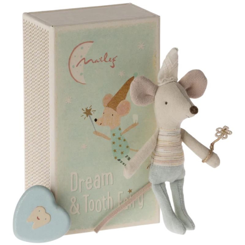 Souris Fée des dents Petit frère dans sa boîte Maileg Packaging 4