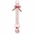 Variation Rose, blanc du produit Attache sucette en bois Candy Stripes de la marque Elodie Details