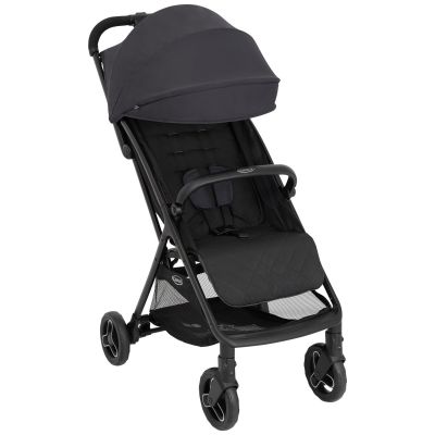 Poussette MYAVO Charcoal TRIO avec siège-auto SnugLite + Nacelle + Habillage pluie