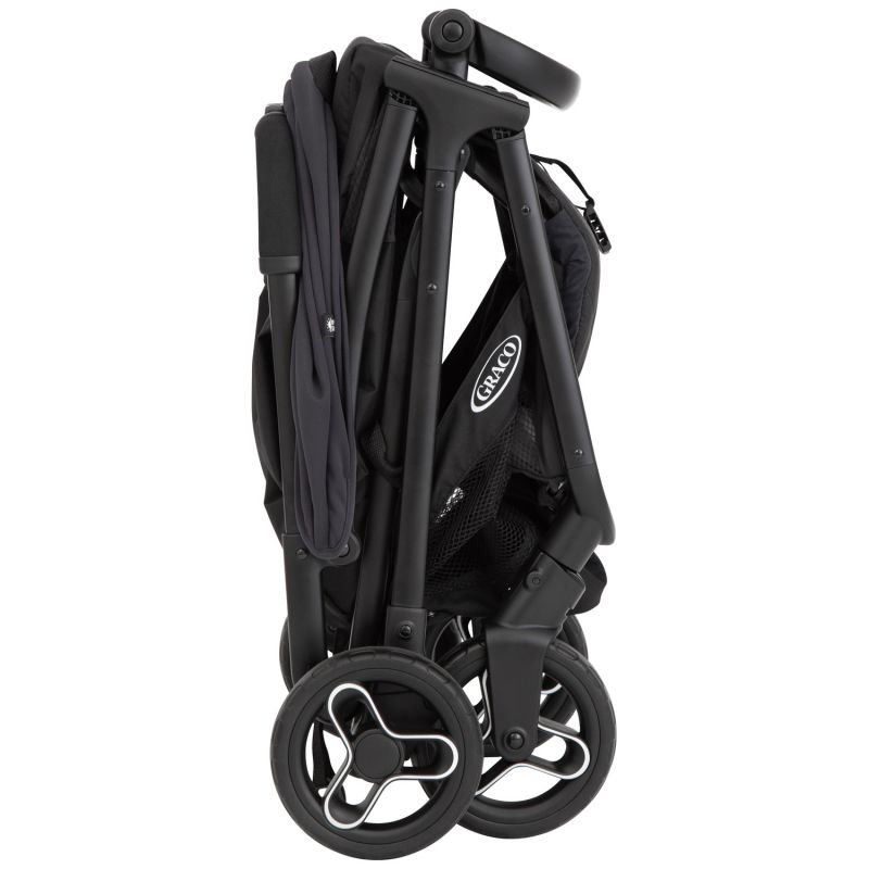 Poussette MYAVO Charcoal TRIO avec siège-auto SnugLite + Nacelle + Habillage pluie Graco Produit 7