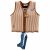 Variation Bleu, marron, blanc du produit Gilet de natation Ocean World (2-3 ans) de la marque Little Dutch