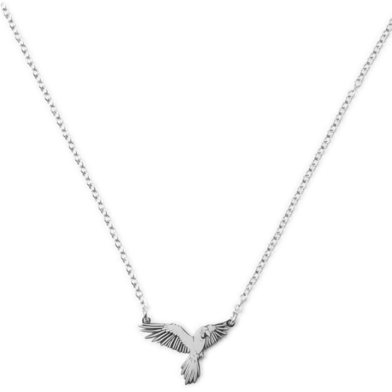 Collier Perroquet Argent Mava Produit 2