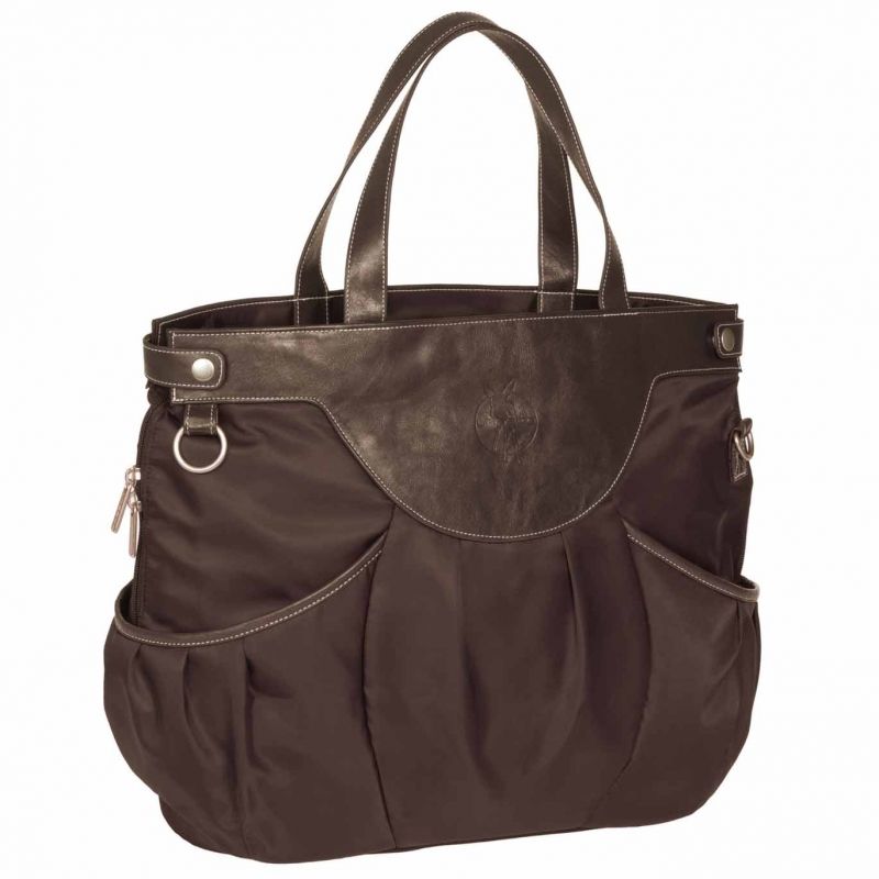 Sac à langer City Satiné choco Lässig