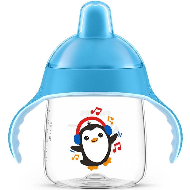 Tasse à bec anti-fuites bleu (260 ml) Philips AVENT