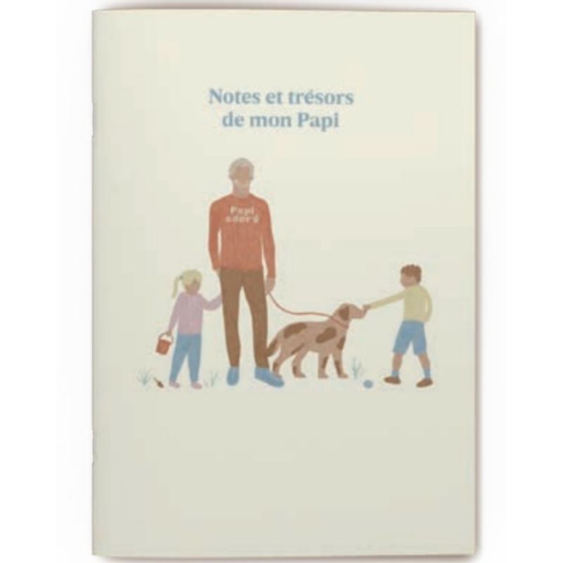 Carnet Notes et trésors de mon Papi Baubels
