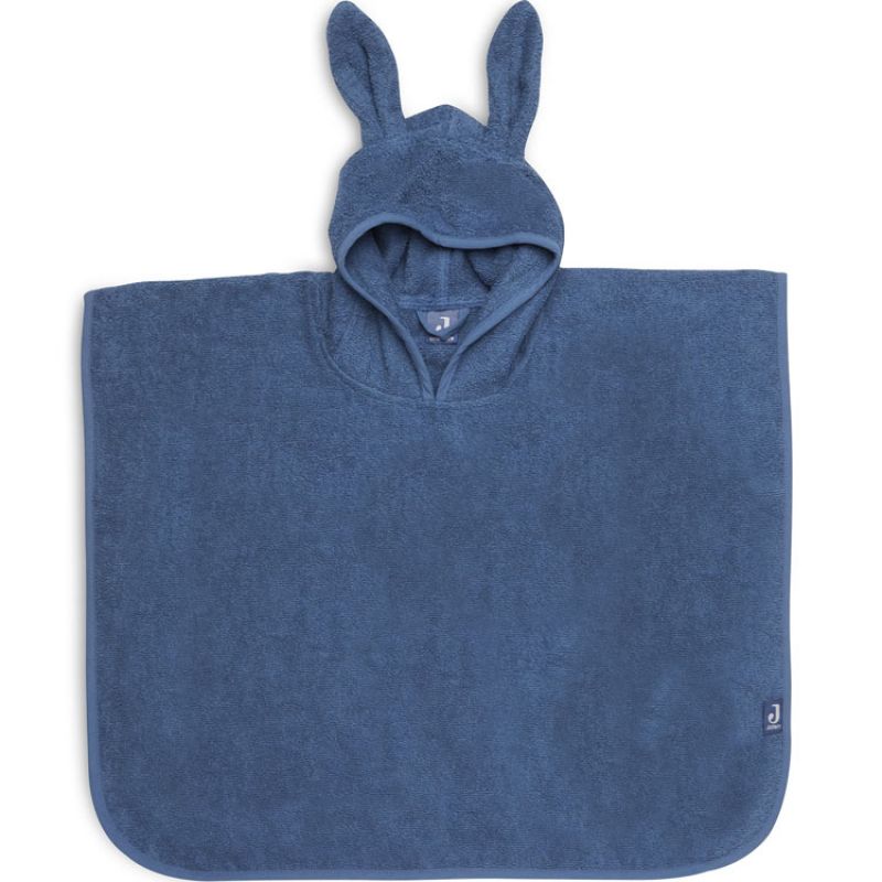 Poncho de bain lapin Jeans Blue (1-4 ans) Jollein