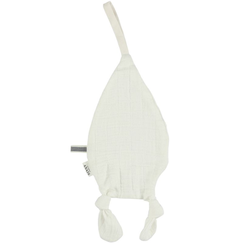 Doudou attache sucette Bliss blanc Les Rêves d'Anaïs