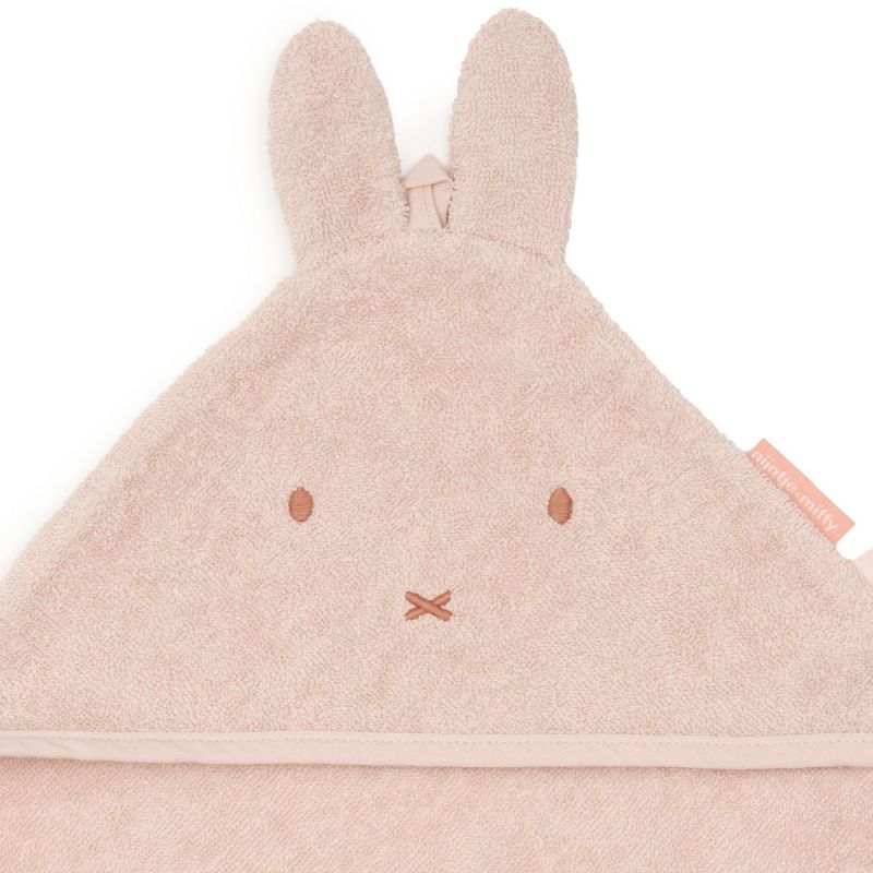 Cape de bain en éponge Miffy Silk Rose (75 x 75 cm) Jollein Produit 5