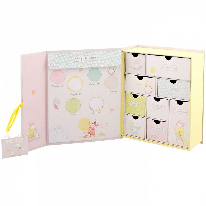 Coffret souvenirs Mes petits trésors Les petits dodos Moulin Roty