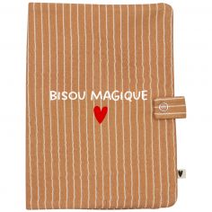 Protège carnet de santé Rayures Fines (personnalisable) - Atelier Wagram