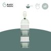 Lot de 4 boîtes doseuses Babydose Mineral Green  par Babymoov