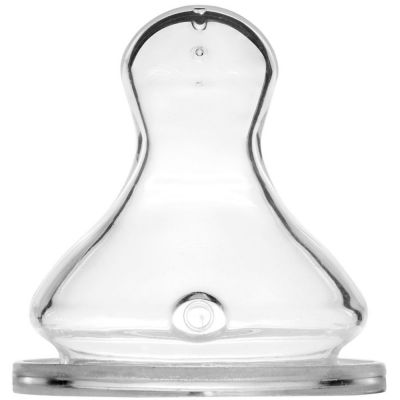 Lot de 2 tétines en silicone débit moyen - Reconditionné