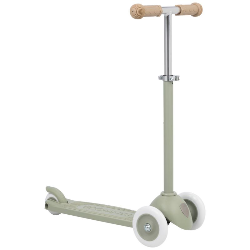 Trottinette ECO Olive avec panier Pin & Ride Banwood Produit 3