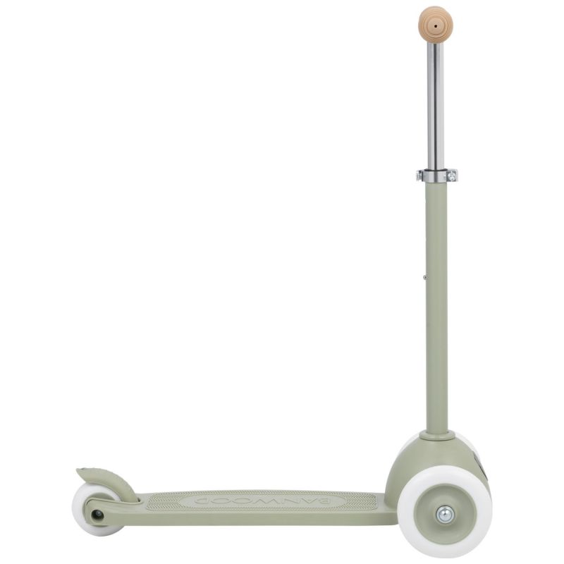 Trottinette ECO Olive avec panier Pin & Ride Banwood Produit 5