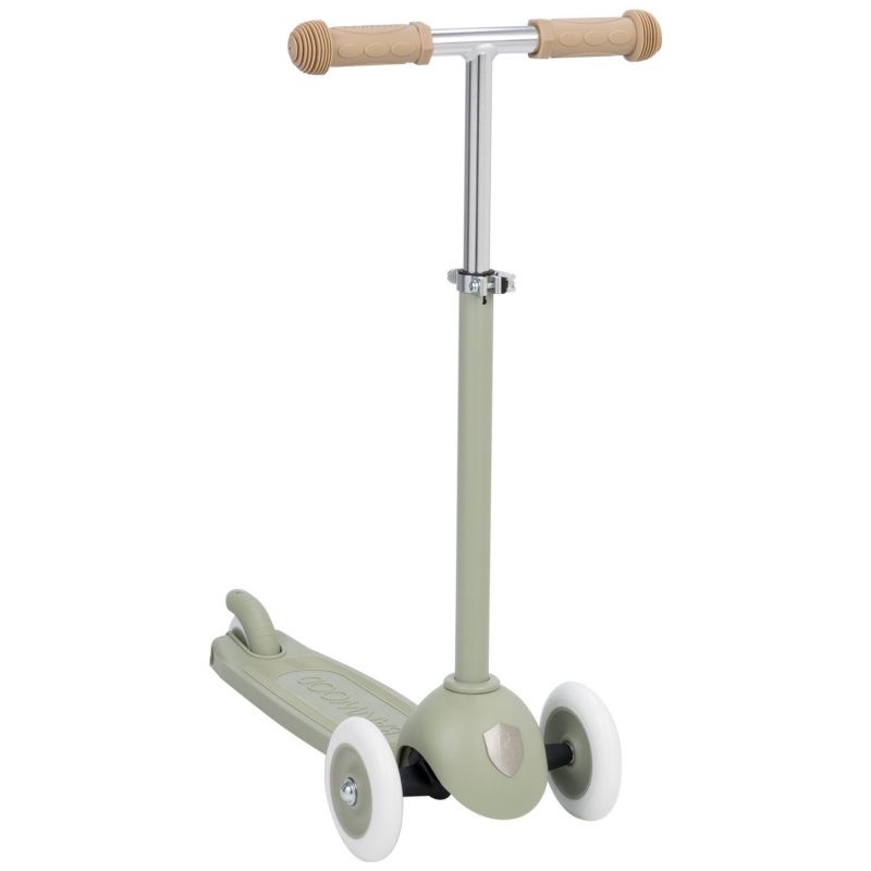 Trottinette ECO Olive avec panier Pin & Ride Banwood Produit 8