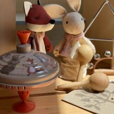 Grande toupie musiciens (18 cm)