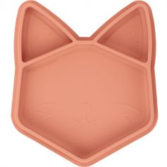 Assiette à compartiments antidérapante Isy renard - Babymoov