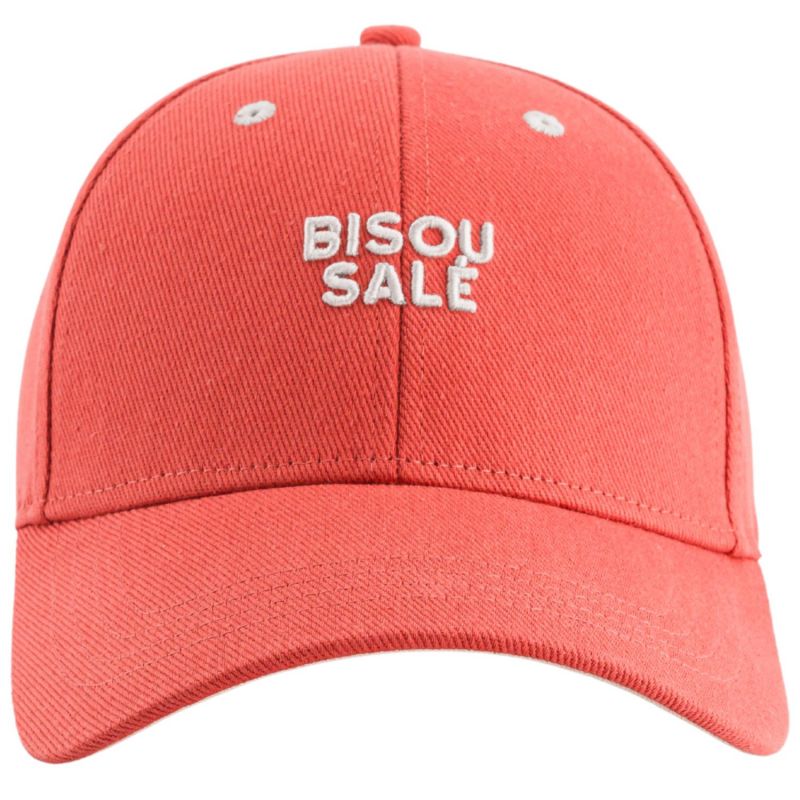 Casquette enfant Bisou Salé Terracotta (7-12 ans) Chamaye Produit 3