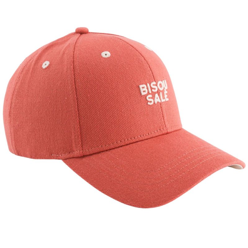 Casquette enfant Bisou Salé Terracotta (7-12 ans) Chamaye Produit 6