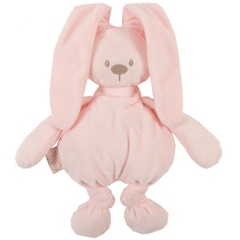 Peluche lapin Lapidou rose (36 cm) Nattou