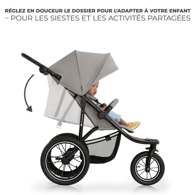 Poussette tout-terrain Helsi 2 Grey Kinderkraft Produit 5