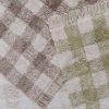 Tapis lavable Vichy Marron (90 x 120 cm) Lorena Canals Ambiance 5