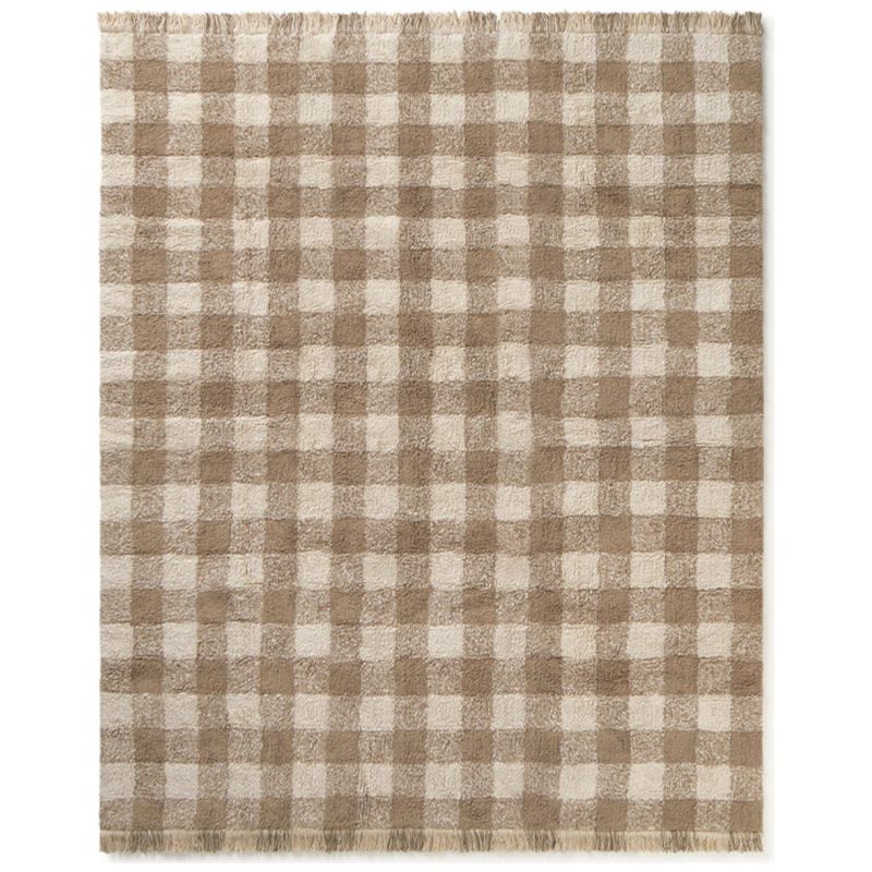 Tapis lavable Vichy Marron (90 x 120 cm) Lorena Canals Produit 1
