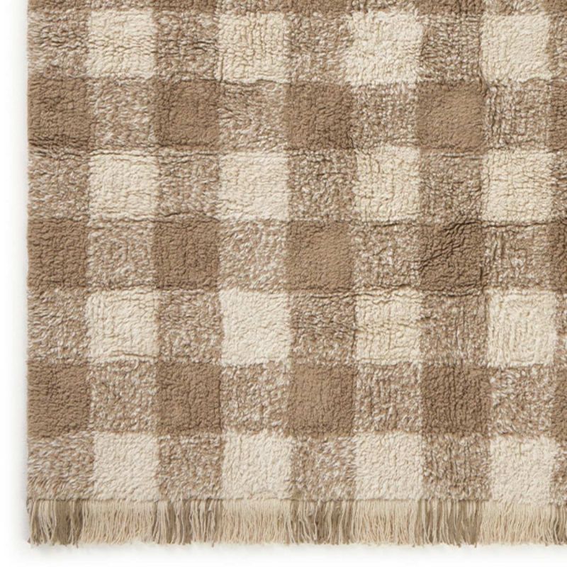 Tapis lavable Vichy Marron (90 x 120 cm) Lorena Canals Produit 3
