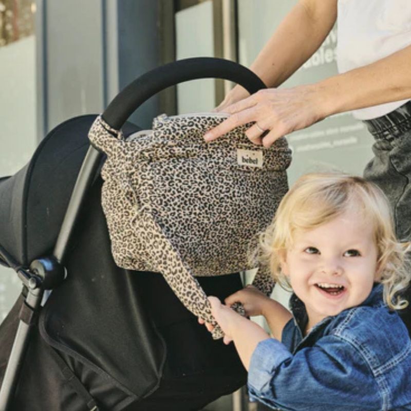 Sac à langer Mini Léopard beige BEBEL Ambiance 6