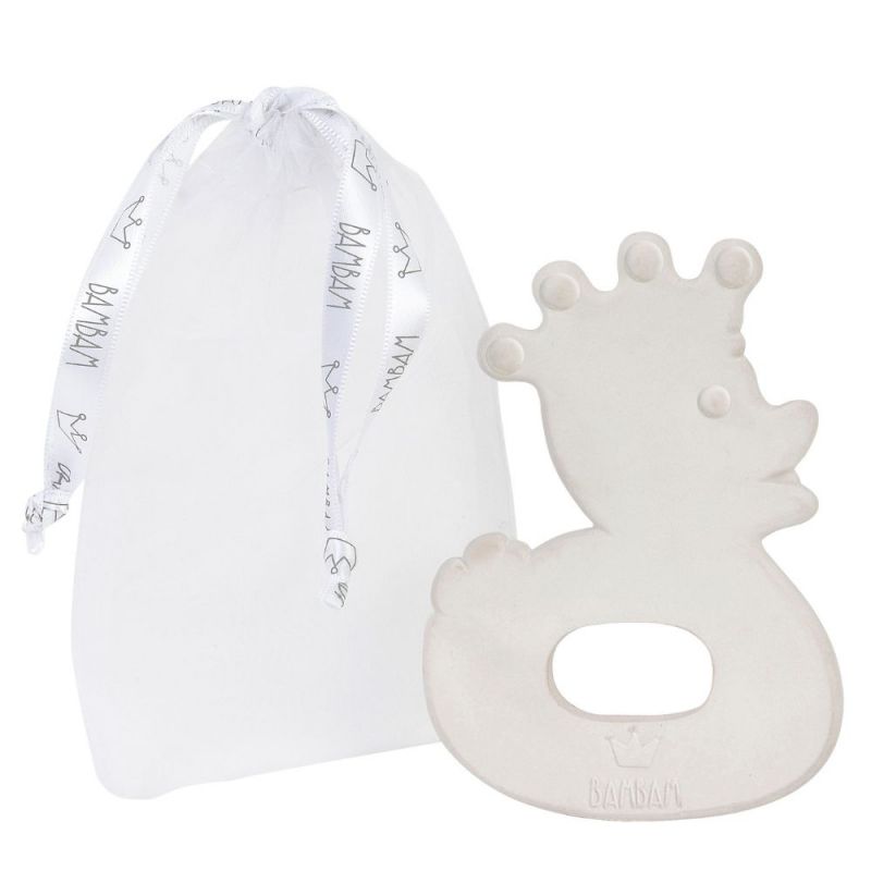 Anneau de dentition Canard en Caoutchouc naturel BAMBAM