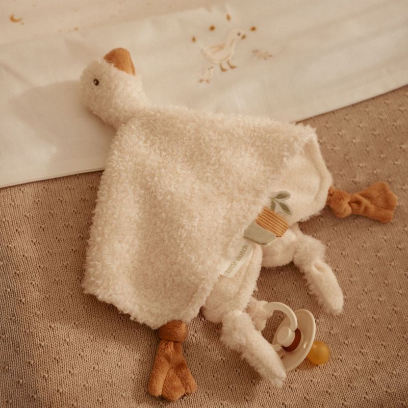 Doudou carré Oie Newborn Little Dutch Ambiance 2
