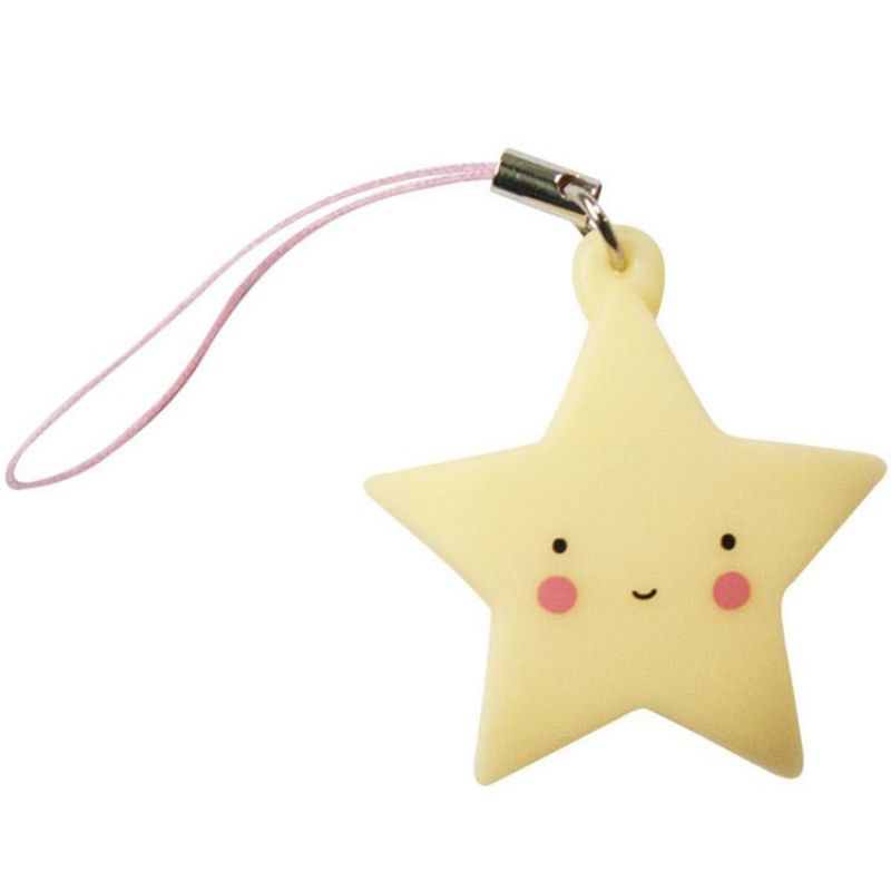 Charm étoile jaune A Little Lovely Company