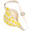 Sac banane enfant en gaze de coton Pop Citron Sauthon Produit ouvert 3
