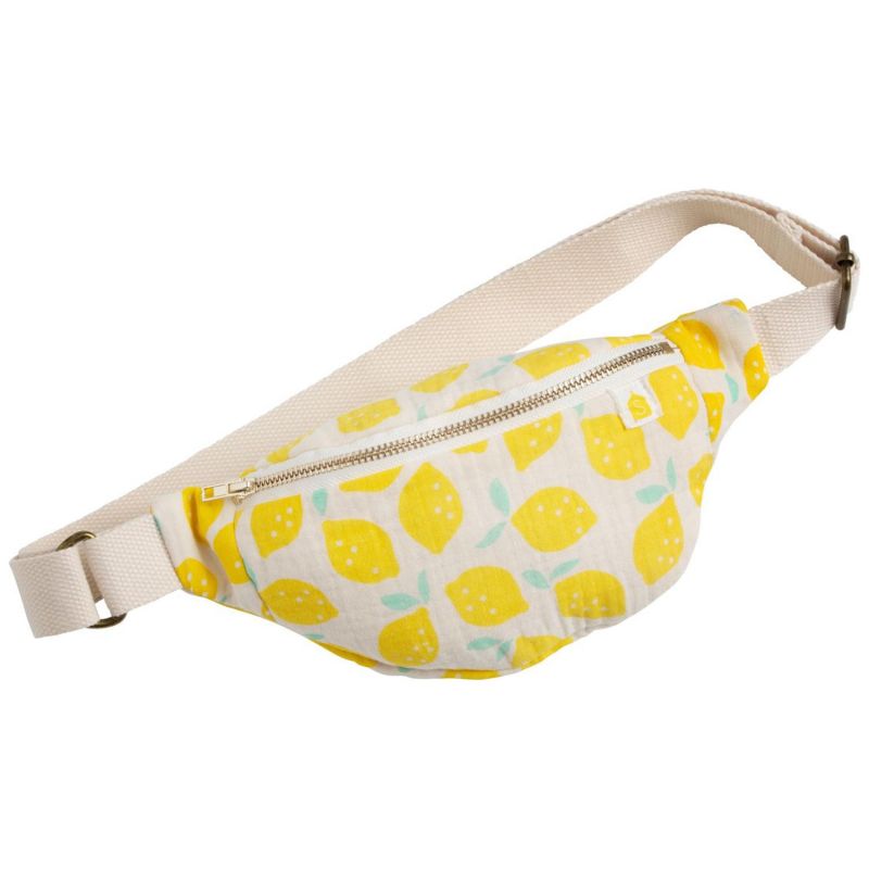 Sac banane enfant en gaze de coton Pop Citron Sauthon Produit 1