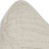 Cape de bain en coton froissé nougat (75 x 75 cm)  par Jollein