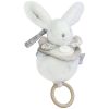 Peluche musicale Lapin Doudou blanc (20 cm) Doudou et Compagnie Produit 4